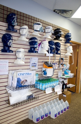 CPAP and respiratory products at Lehan's in DeKalb